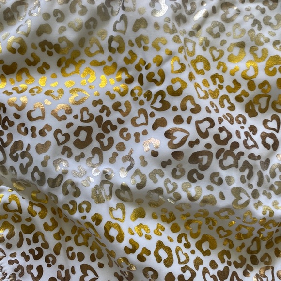 Victoria’s Secret White, Gold & Silver Swim Bottoms - Picture 5 of 6